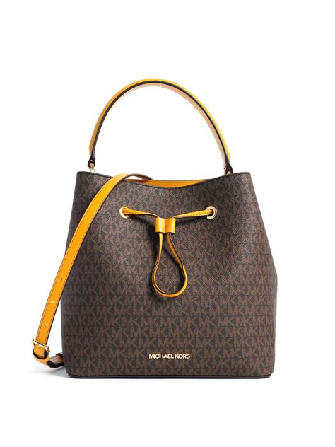 michael kors suri large bucket bag|Michael Kors bucket bag outlet.